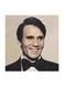 Abdel Halim Hafez MDF Wall Art Multicolour 30x30centimeter