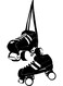 Wall Art Black 20cm