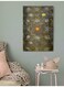 Engraving Wall Art Multicolour 40x60cm