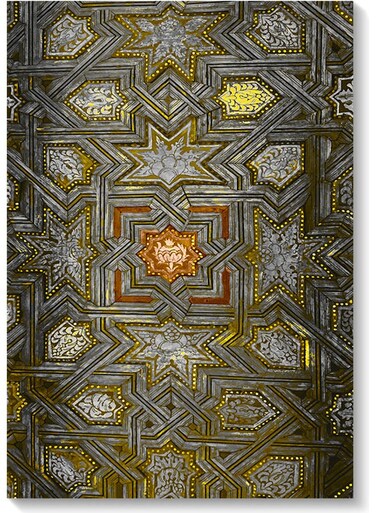 Engraving Wall Art Multicolour 40x60cm