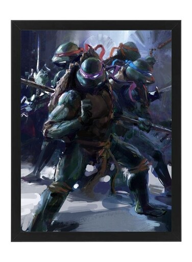 Digital Wall Art Poster Frame Teenage Mutant Ninja Turtles 30X40 cm