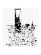 Arabic Quote MDF Wall Art White/Black