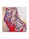 Nancy Ajram MDF Wall Art Multicolour 30x30cm