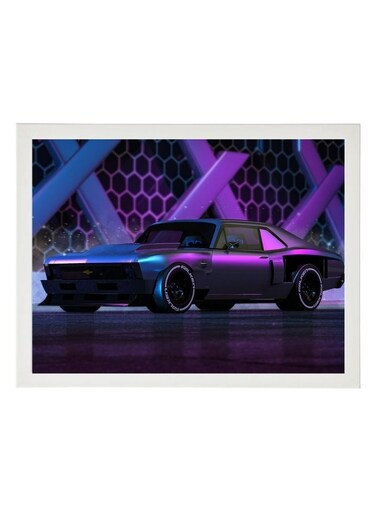 Digital Wall Art Poster Frame Chevy Nova 21X30 cm