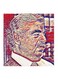 Wooden Rafic Hariri Wall Art Painting Multicolour 30x30cm