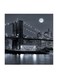 Istanbul Bridge MDF Wall Art Multicolour 30x30centimeter