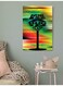 Glass Printed Wall Art Multicolour 40x60cm