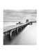 Relaxing Bridge MDF Wall Art Multicolour 30x30cm