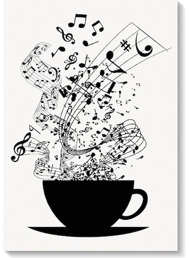 Music Lovers Wall Art Multicolour 40x60cm