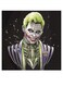 Joker Themed Wall Art Black/Green/Purple 30x30cm