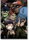 Gorillaz Squad Wall Art multicolour 40x60cm