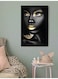 Decorative Printed Wall Art Black/Gold 40x60cm