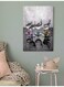 Glass Wall Art Multicolour 40x60cm