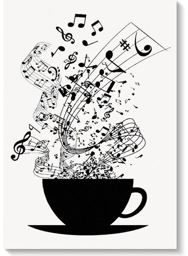 Music Lovers Wall Art Multicolour 40x60cm