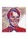 Abdel Halim Hafez MDF Wall Art Multicolour 30x30centimeter