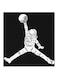 Astronaut Jump Like Jordan MDF Wall Art White/Black