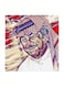 Abdulhussain Abdulredha MDF Wall Art Multicolour 30x30centimeter