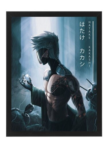 Wall Art Poster Frame Kakashi Hatake 21X30 cm