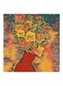 Flowers Crown MDF Wall Art Multicolour