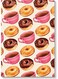 Donuts and Coffee Lovers Wall Art Painting Multicolour 40x60cm