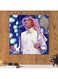 Rabih Saqar Wall Art Painting Multicolour 30 x 30cm
