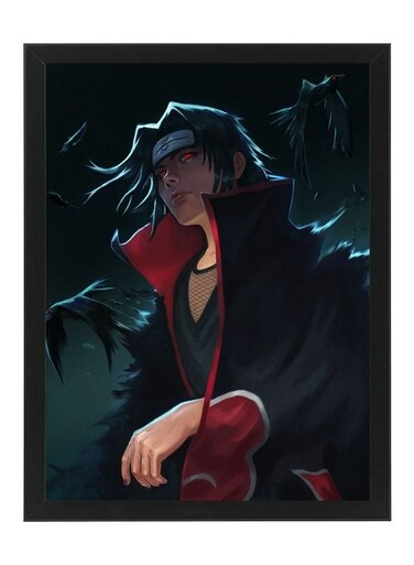 Digital Wall Art Poster Frame Itachi Uchiha 30X40 cm