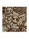 Coffee MDF Wall Art Multicolour 30x30cm