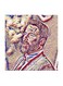 Ben Affleck MDF Wall Art Multicolour 30x30centimeter