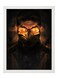 Digital Wall Art Poster Frame Mortal Kombat Scorpion 30X40 cm