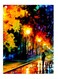 Printed Decorative Wall Art Plate Multicolour 20cm