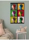 Um Kolthum Wall Art Multicolour 40x60cm