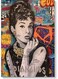 Audrey Hepburn Pop Wall Art Multicolour 40x60cm