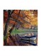 Nature MDF Wall Art Multicolour 30x30cm