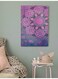 Engraving Wall Art Multicolour 40x60cm
