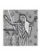 Rabeh Sager MDF Wall Art Multicolour 30x30cm