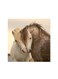 A Pair Of Horses Mdf Wall Art Multicolour 30x30cm