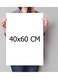 Printed Wall Art Multicolour 40x60cm