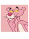 Cartoon Themed Decorative Wall Art Pink/White 30x30cm