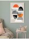 Abstract Art Wall Art Multicolour 40x60cm