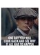 Thomas Shelby Printed Wall Art Grey/Beige/White 30x30cm
