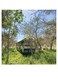 Bus Themed Decorative Wall Art Green/Blue/Yellow 30x30cm