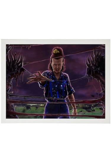 Stranger Things Wallpaper Wall Art Poster Frame 30x40 cm