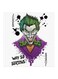 Joker MDF Wall Art Purple/Green/Black 30x30cm