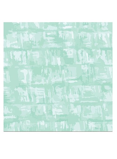Printed Wall Art Green/White 30x30cm