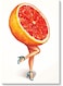 Orange Wall Art Multicolour 40x60cm