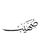 Suhaib Themed Decorative Wall Art White/Black 30x30cm