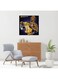 Kobe Bryant Basketball Player MDF Wall Art Multicolour 30 X 30cm