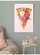 Pizza Wall Art Multicolour 40x60cm
