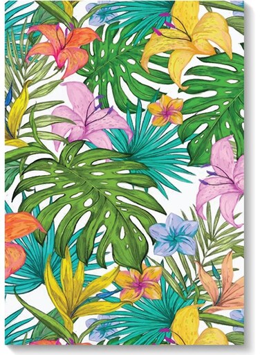 Tree Leaves Themed Wall Art Painting Multicolour 40x60cm