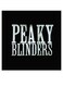 Peaky Blinders Themed Wall Art Black/Grey 30x30cm